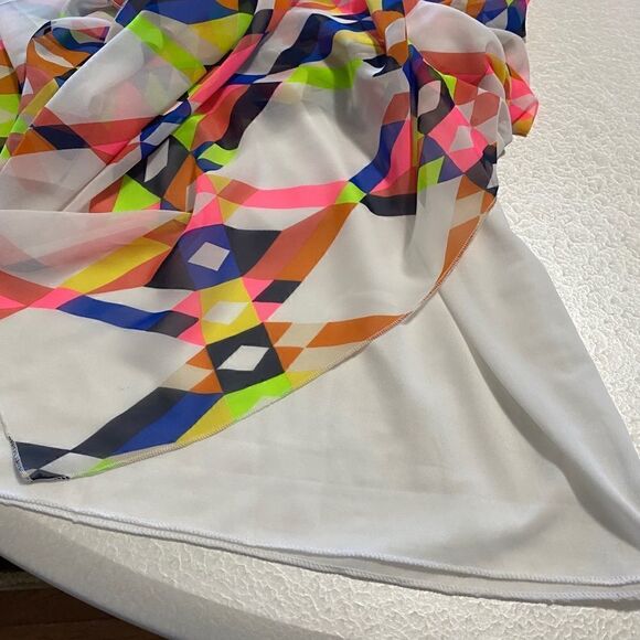 HERMOSA Europe abstract maxi dress Sz M - Picture 12 of 14